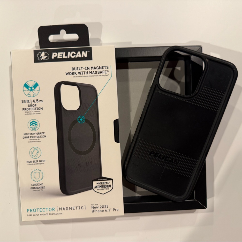 Pelican Magnetic Protector Case for iPhone 13 Pro Max — Black